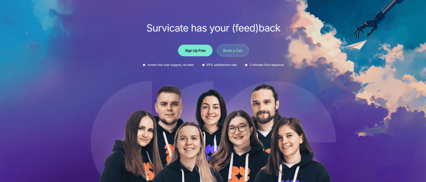 Survicate Cta