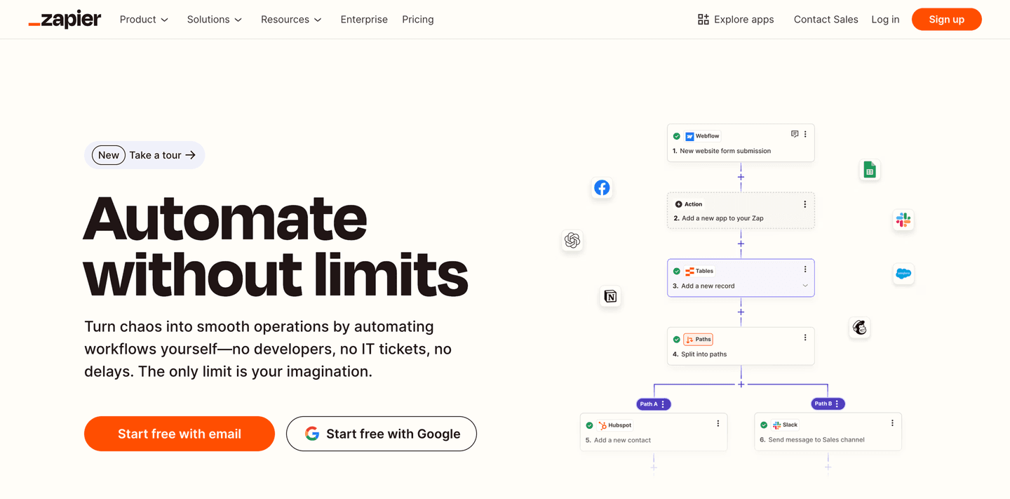 Zapier Hero