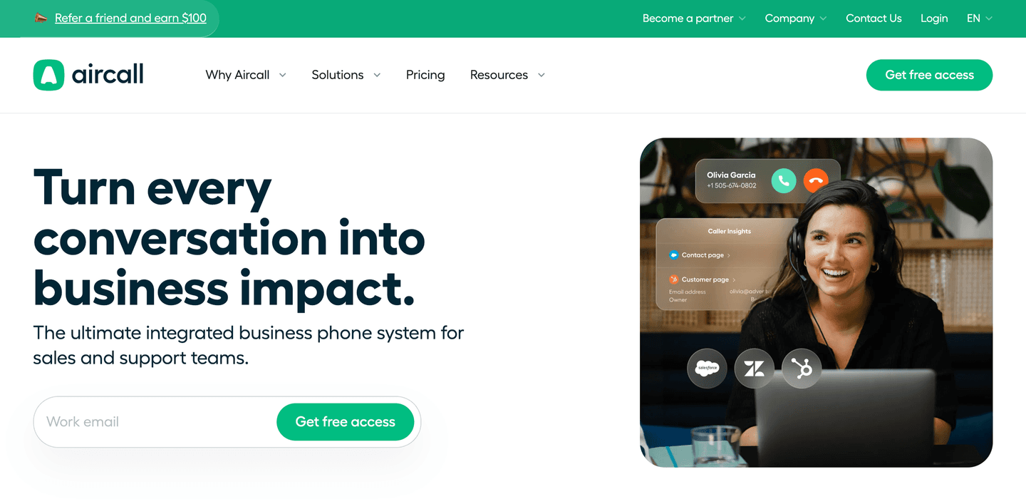 Aircall Hero