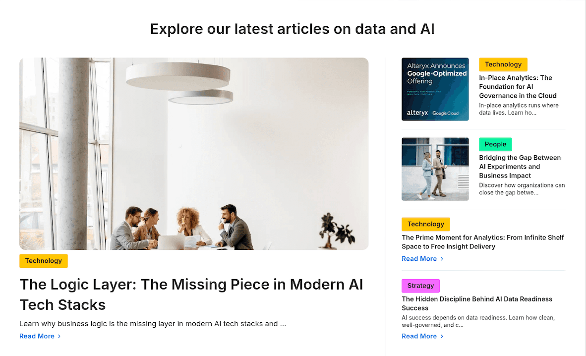 Alteryx Resources