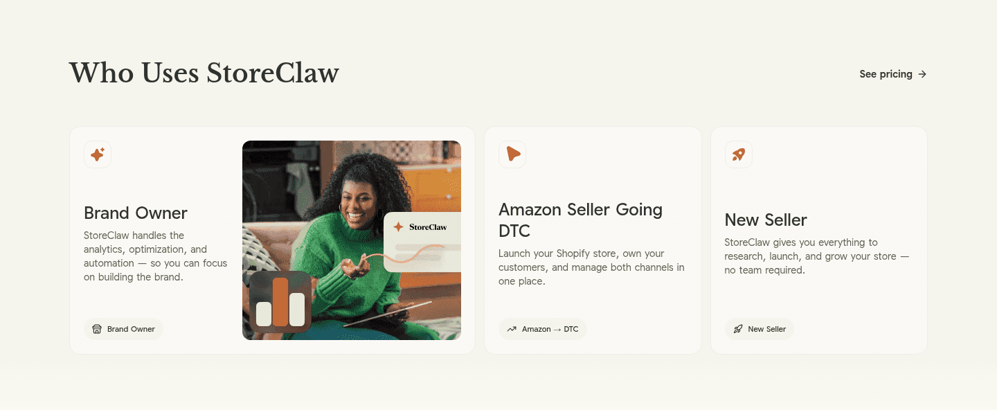 StoreClaw Use Cases
