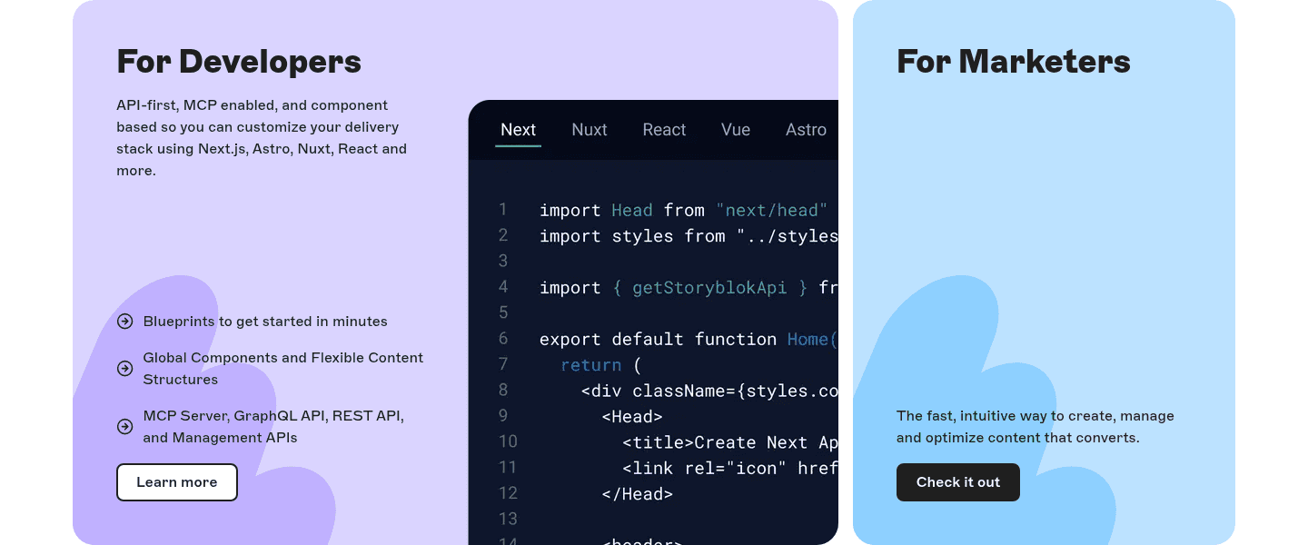 Storyblok Use Cases