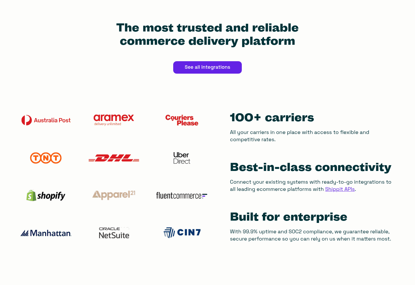 Shippit Value Proposition